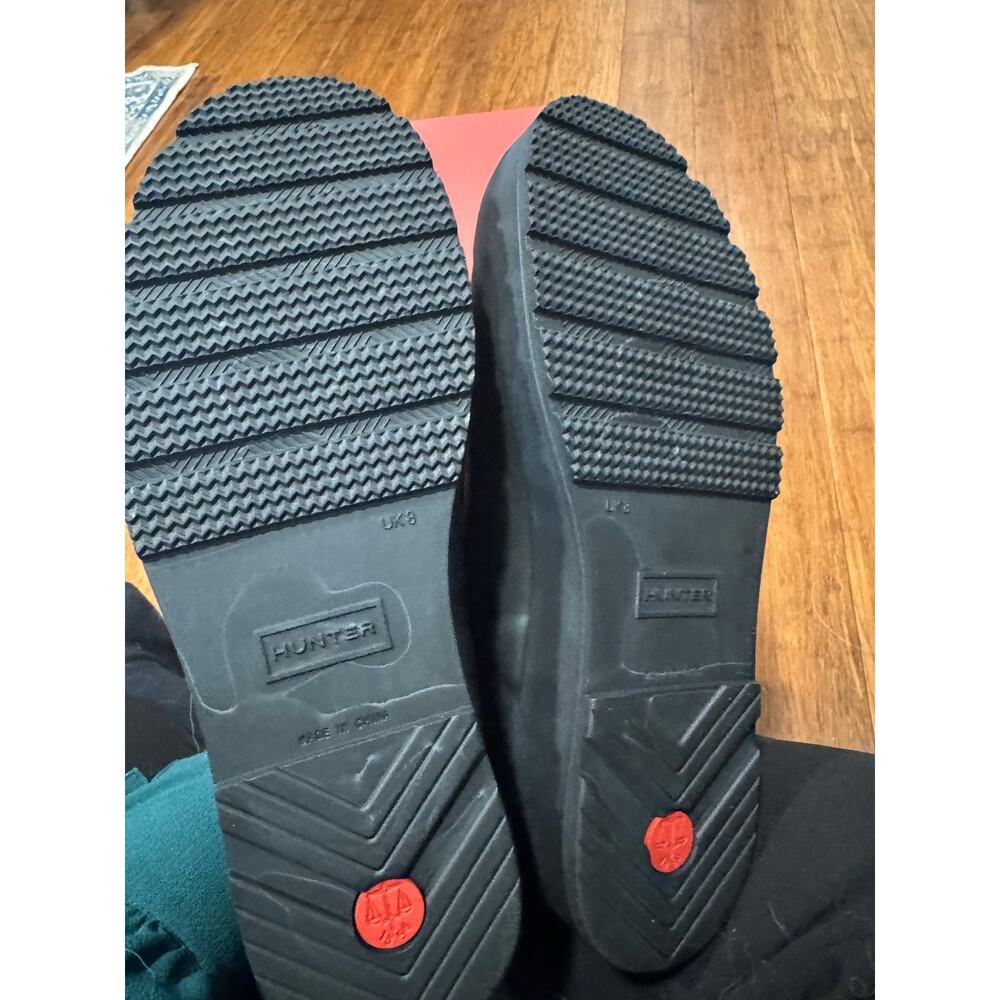 Hunter Original Play Short Rain Boots Black – Women’s Size 10 New w/ Box - Picture 6 of 10
